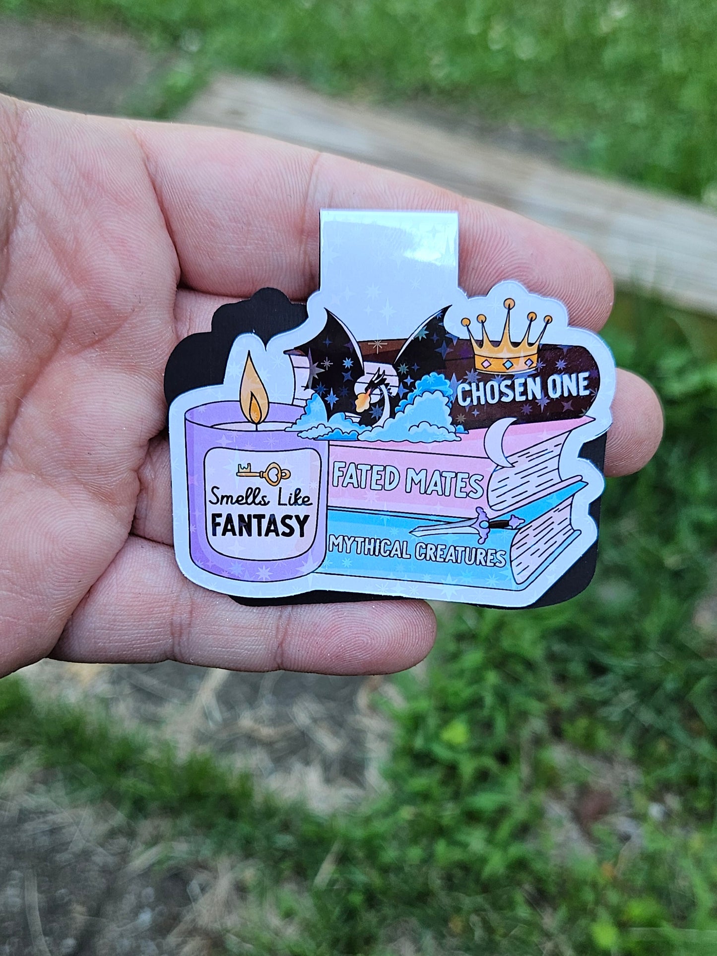 Smells Like Fantasy Magnetic Bookmark