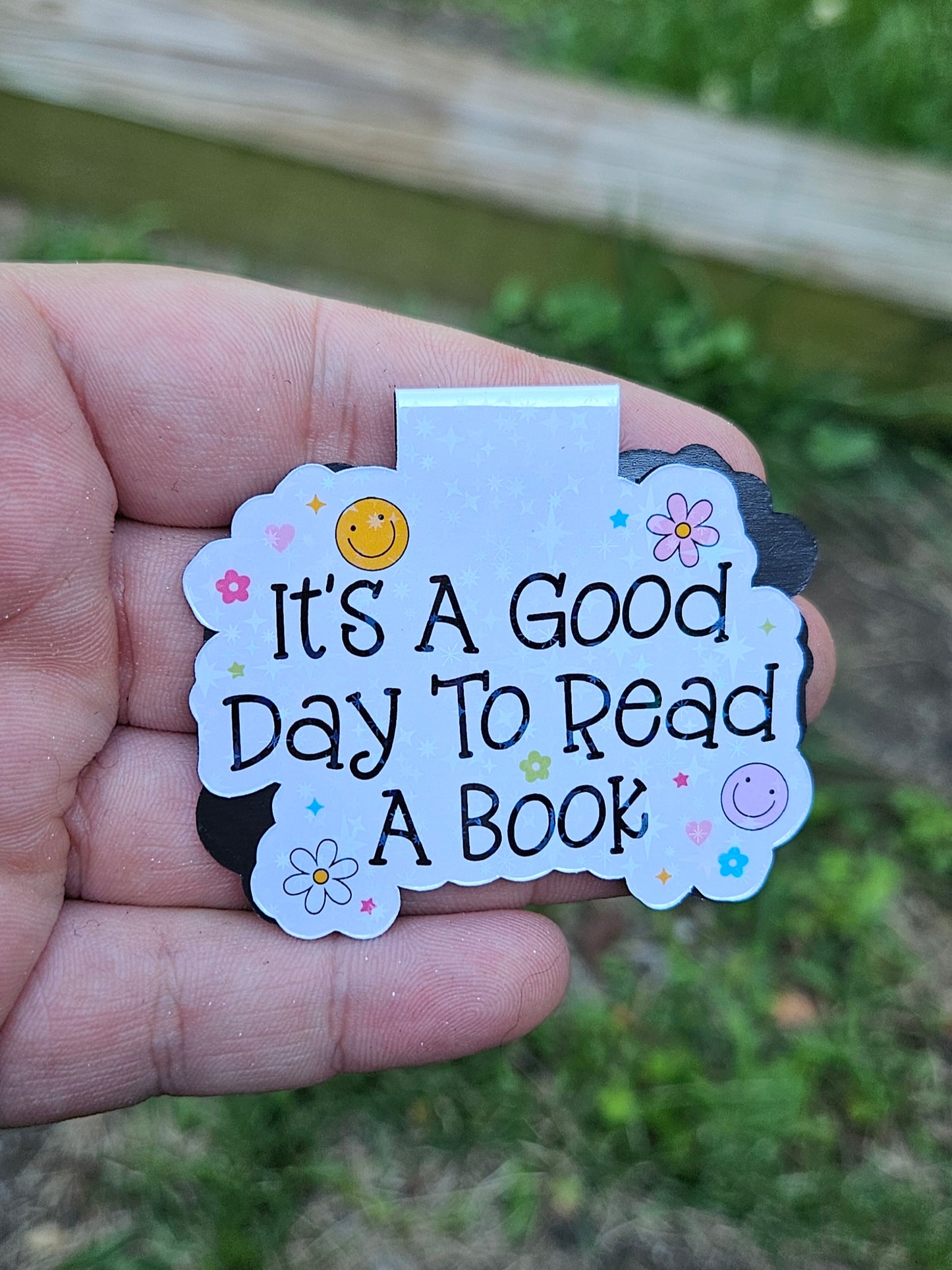 Good Day to Read a Book Magnetic Bookmark