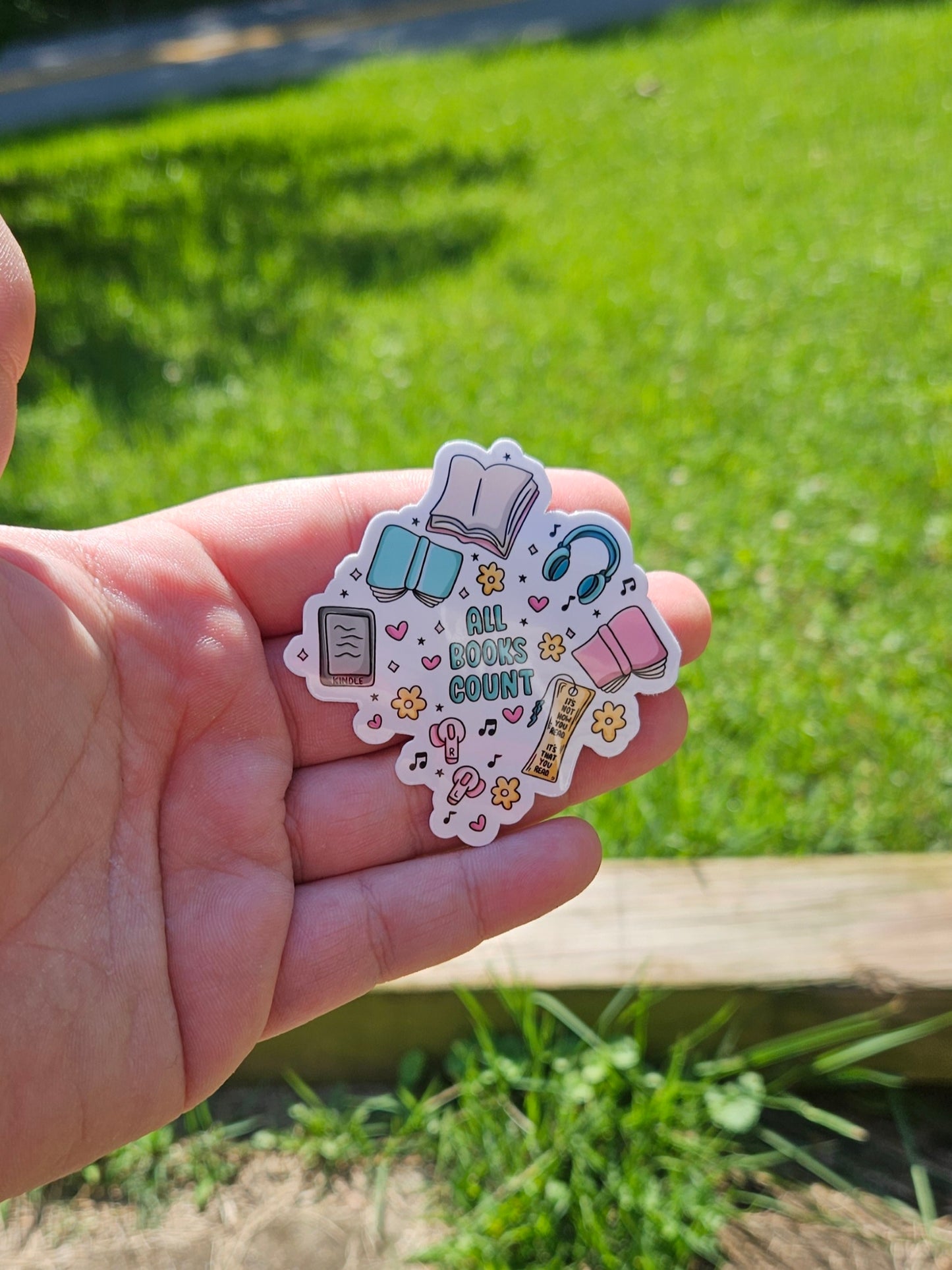 All Books Count Sticker