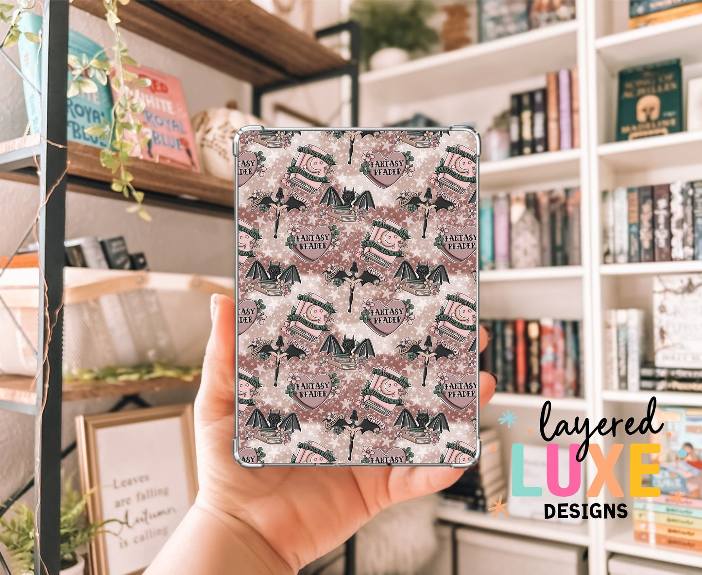 Fantasy Readers Cover Kindle Insert