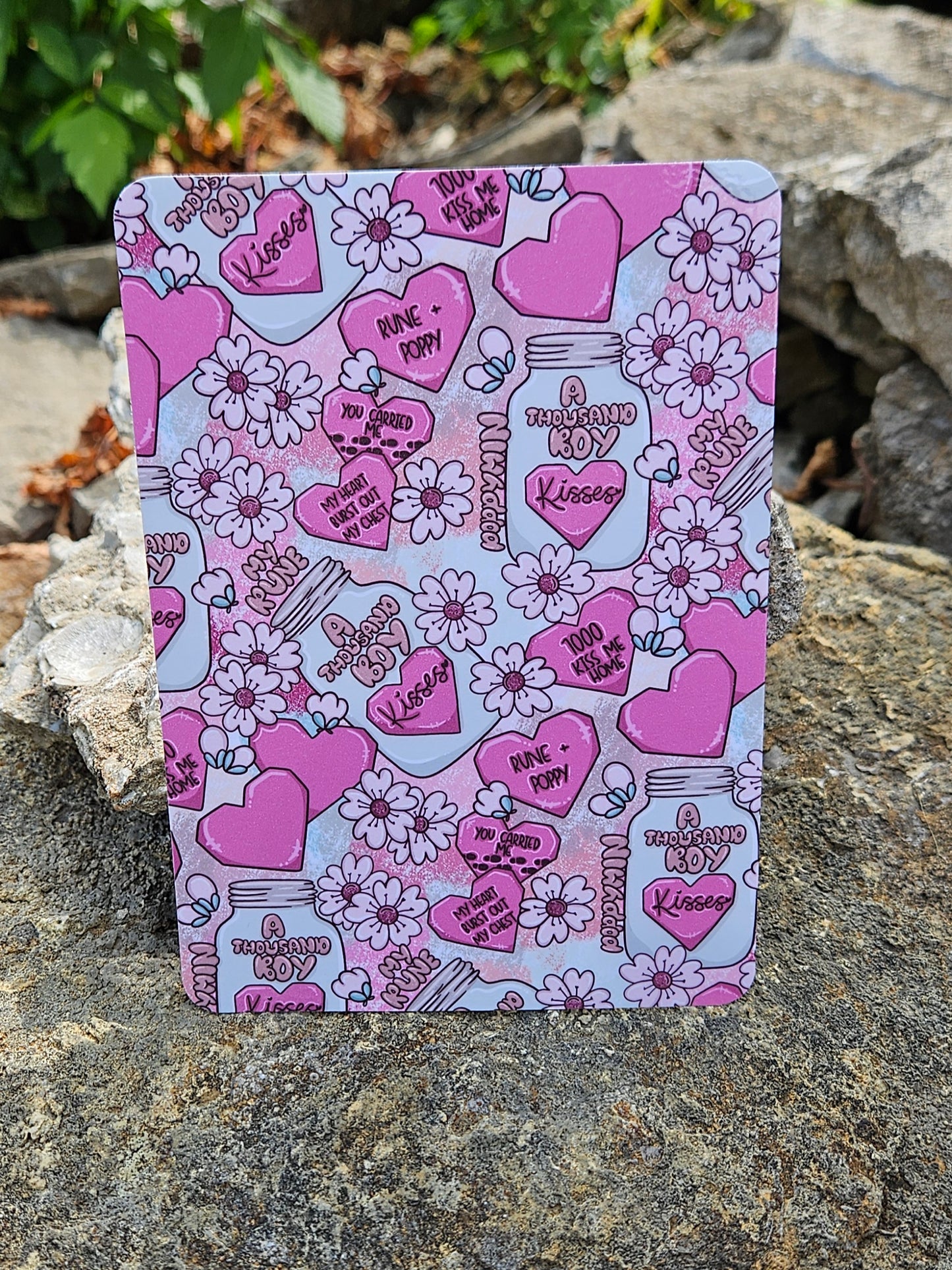 Boy Kisses Kindle Insert VIP