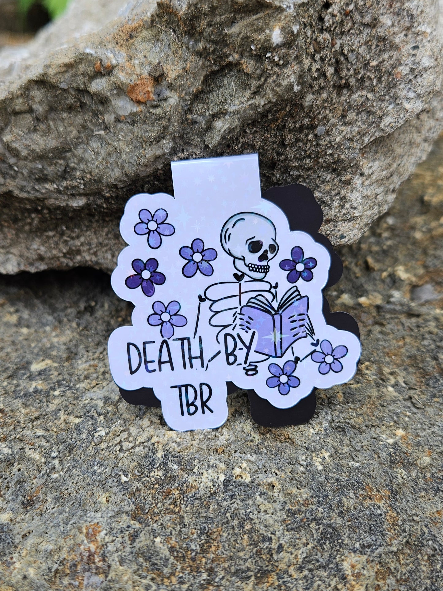 Death by TBR Magnetic Bookmark