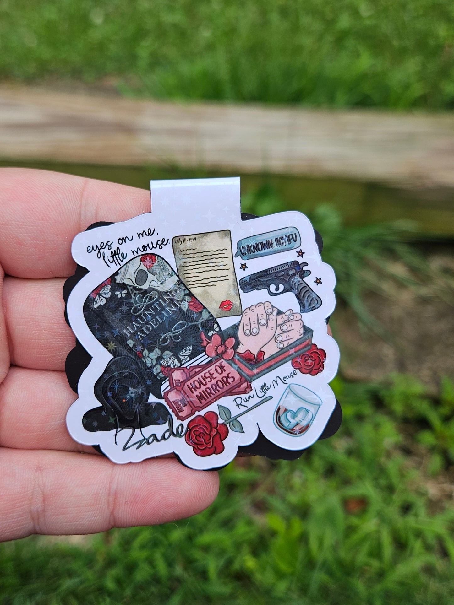 Adeline Covers Magnetic Bookmark