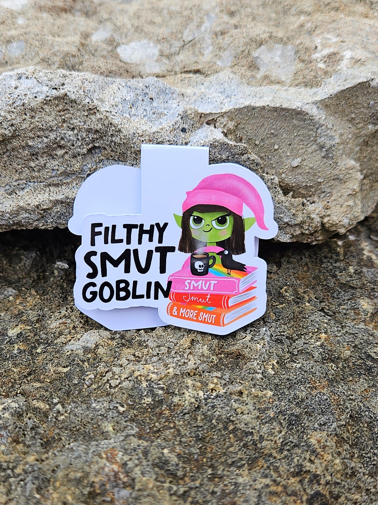 Filthy Smut Goblin Magnetic Bookmark