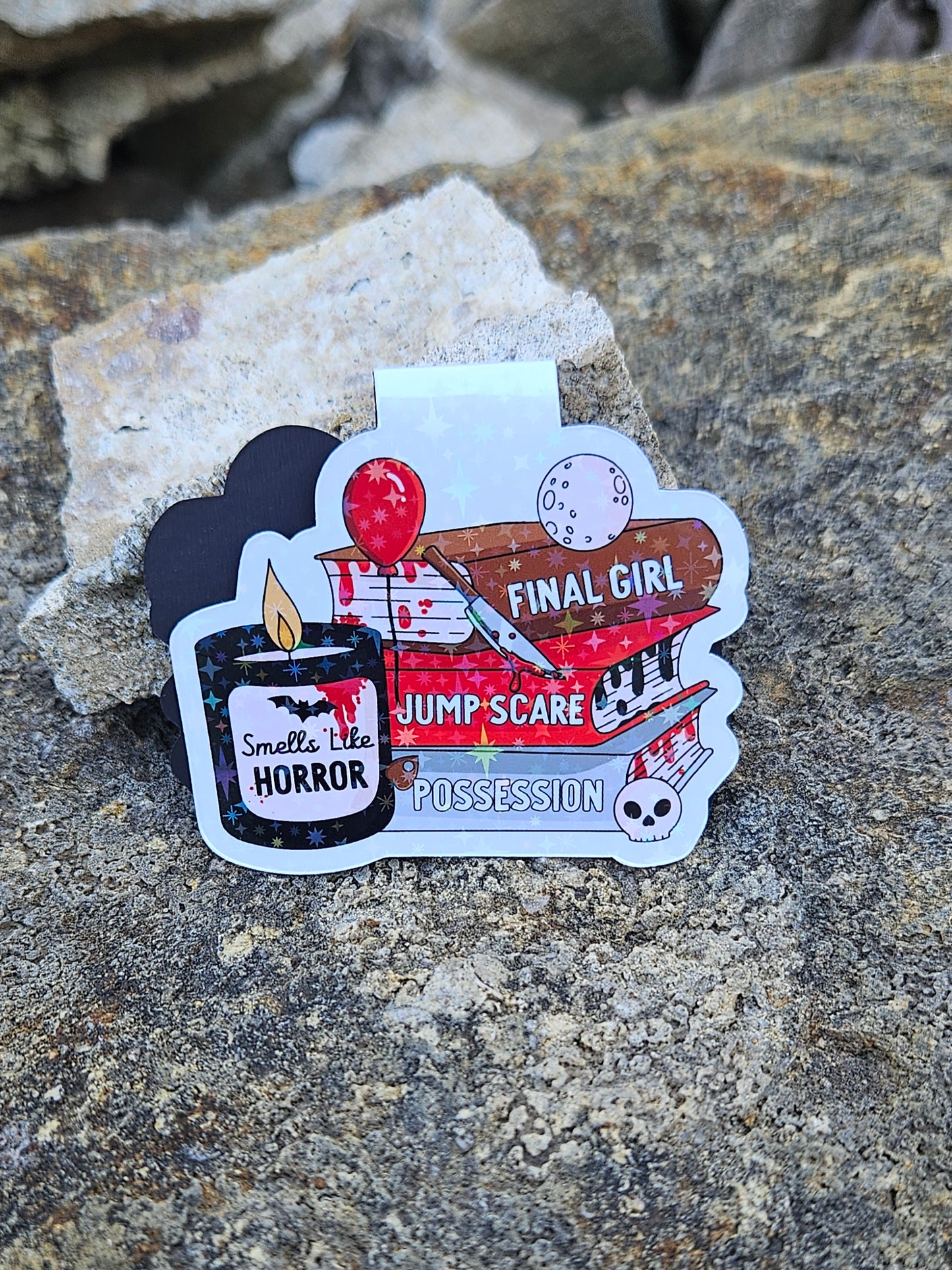 Smells Like Horror Magnetic Bookmark