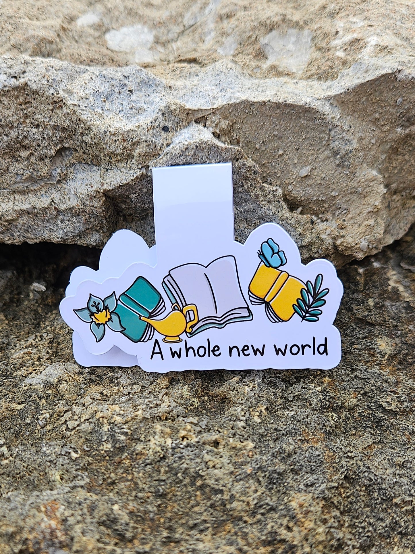 A Whole New World Magnetic Bookmark