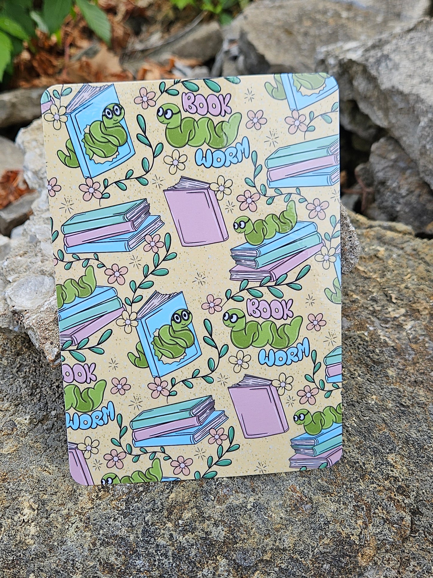 Book Worm New Kindle Insert