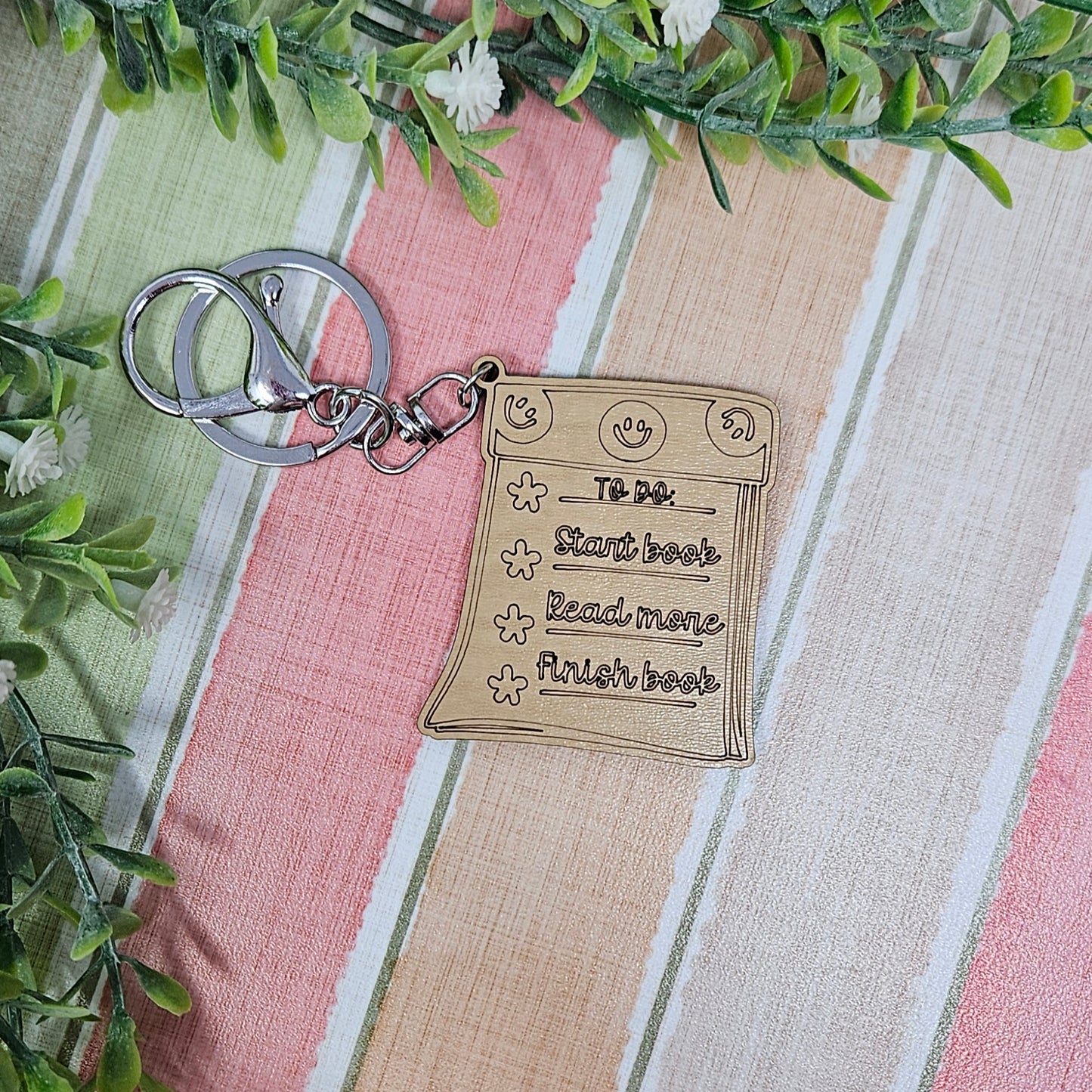 To Do List Keychain