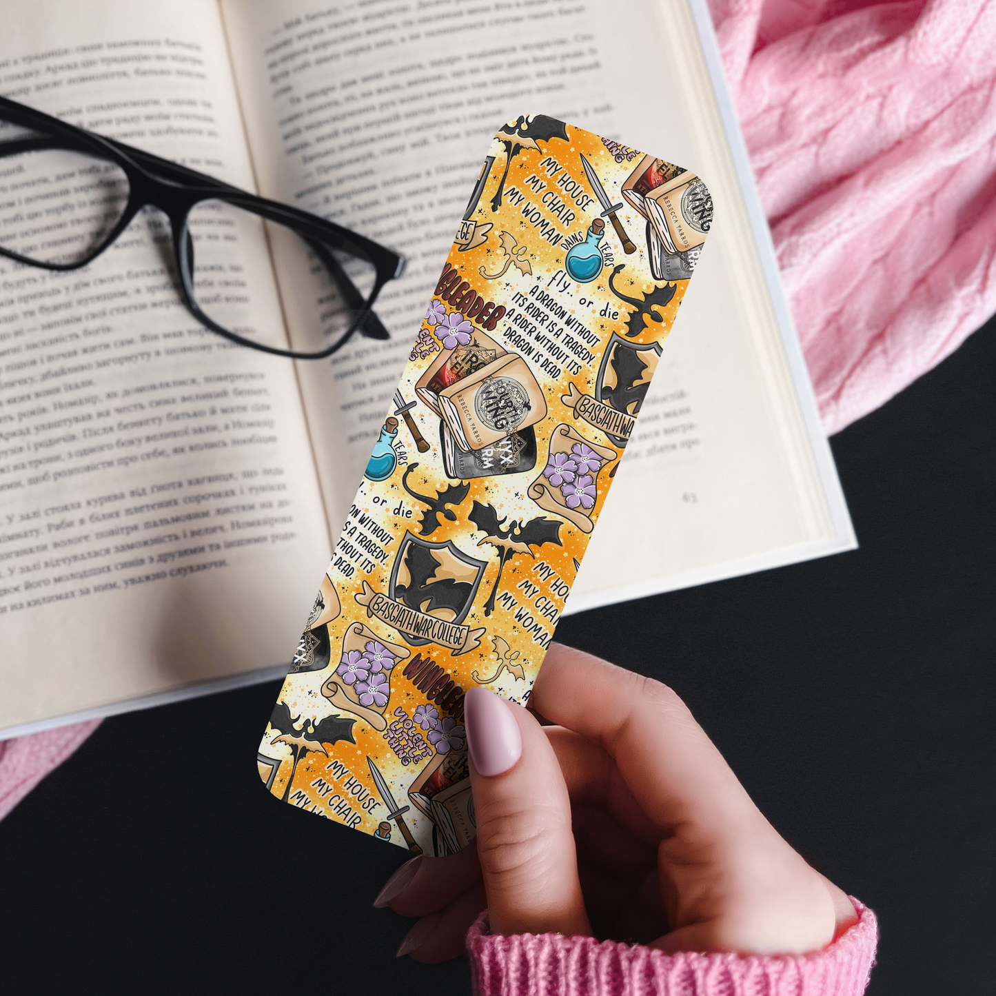 Double-Sided Bookmarks - 2in x 6in