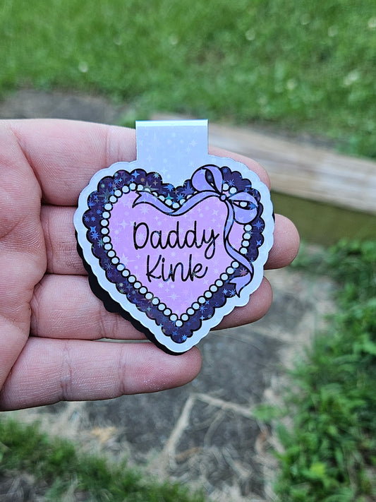 Daddy Kink Magnetic Bookmark