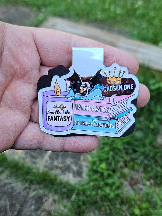 Smells Like Fantasy Magnetic Bookmark
