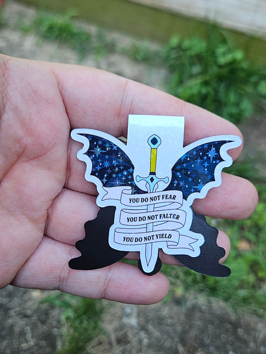 Do Not Falter Magnetic Bookmark