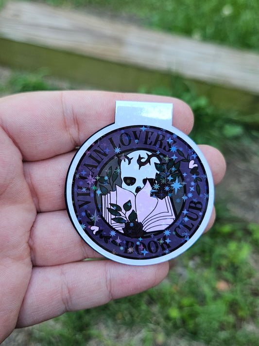 Villain Lovers Book Club Magnetic Bookmark