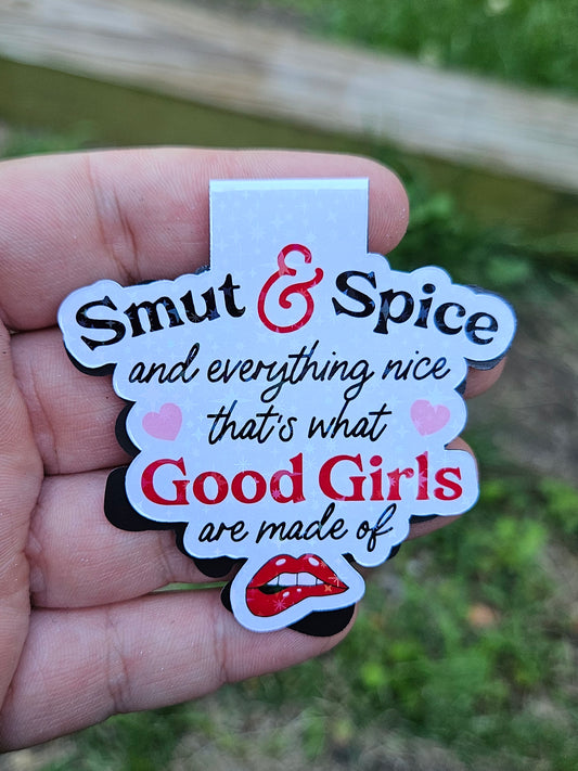 Smut and Spice Magnetic Bookmark