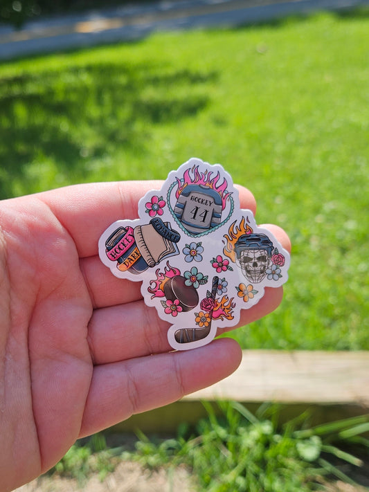 DARK HOCKEY ROMANCE STICKER