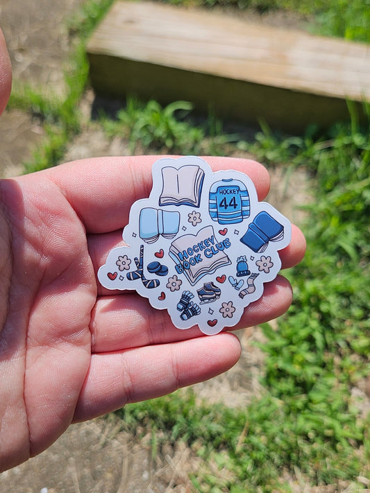 HOCKEY BOOK CLUB STICKER