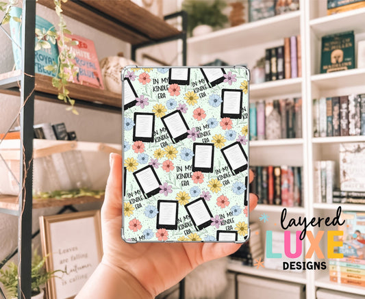 In My Kindle Era Pastel Daisies Kindle Insert