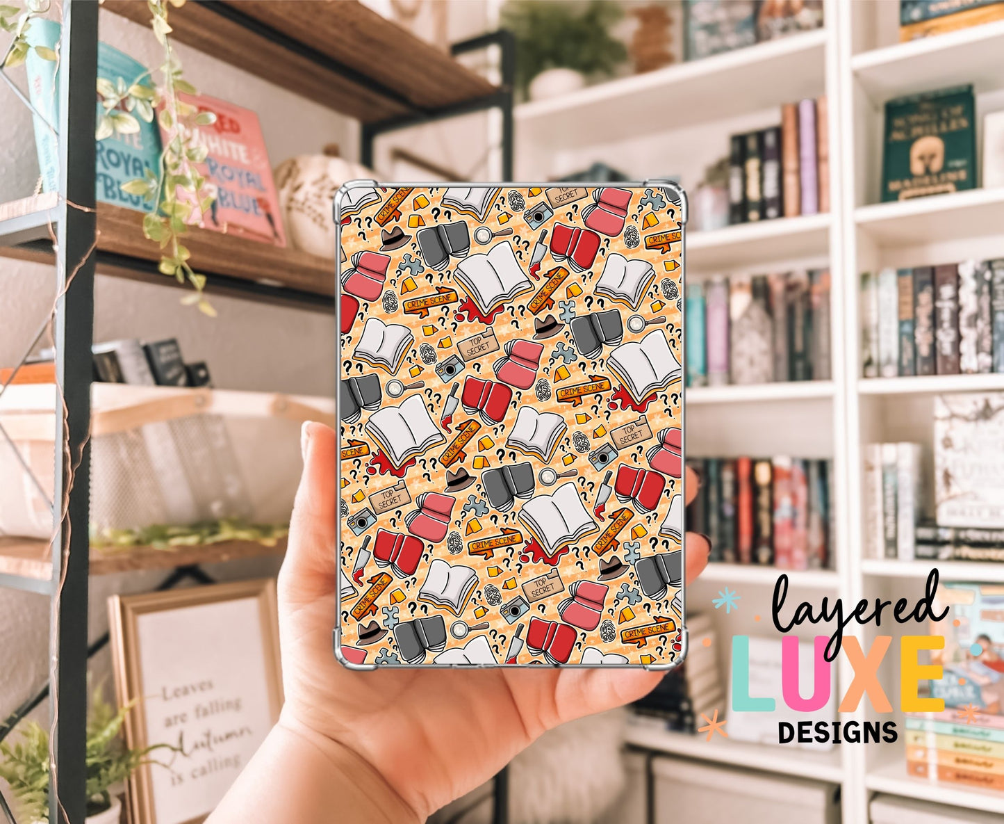 Top Secret Crime Scene Kindle Insert