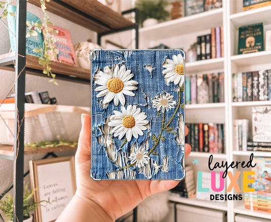 Denim Daisies Kindle Insert