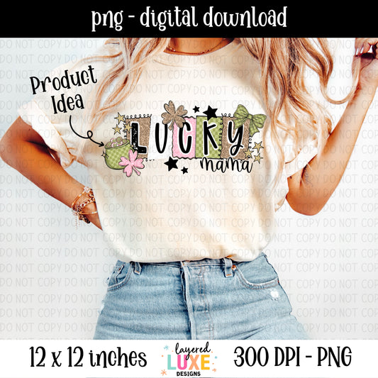 Lucky Mama PNG File