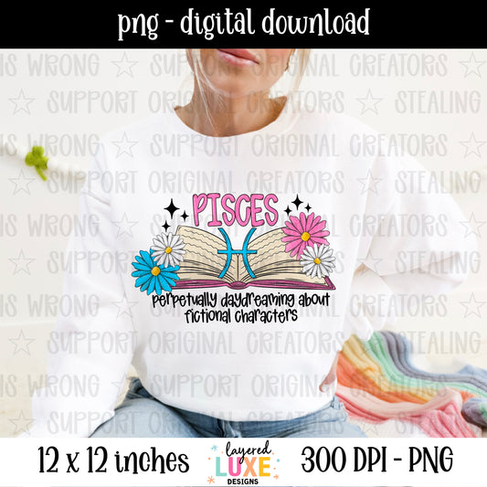 Bookish Zodiac Bundle PNG File