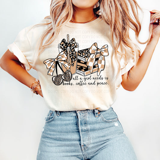 Books and Peace PNG Digital Download