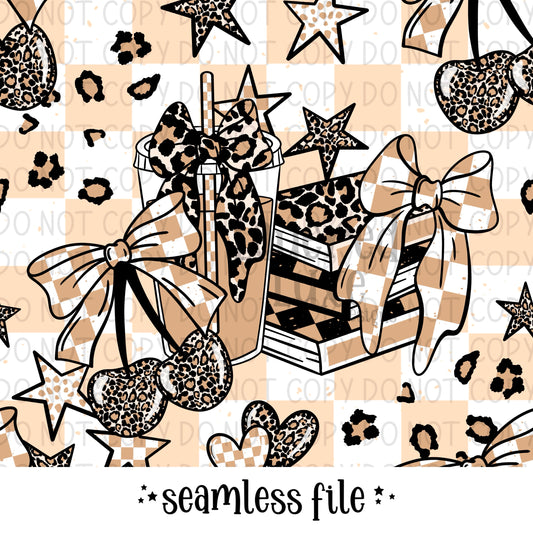 Books and Peace Seamless File Digital Download