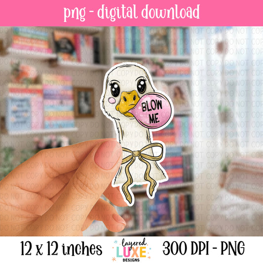 Blow Me PNG File