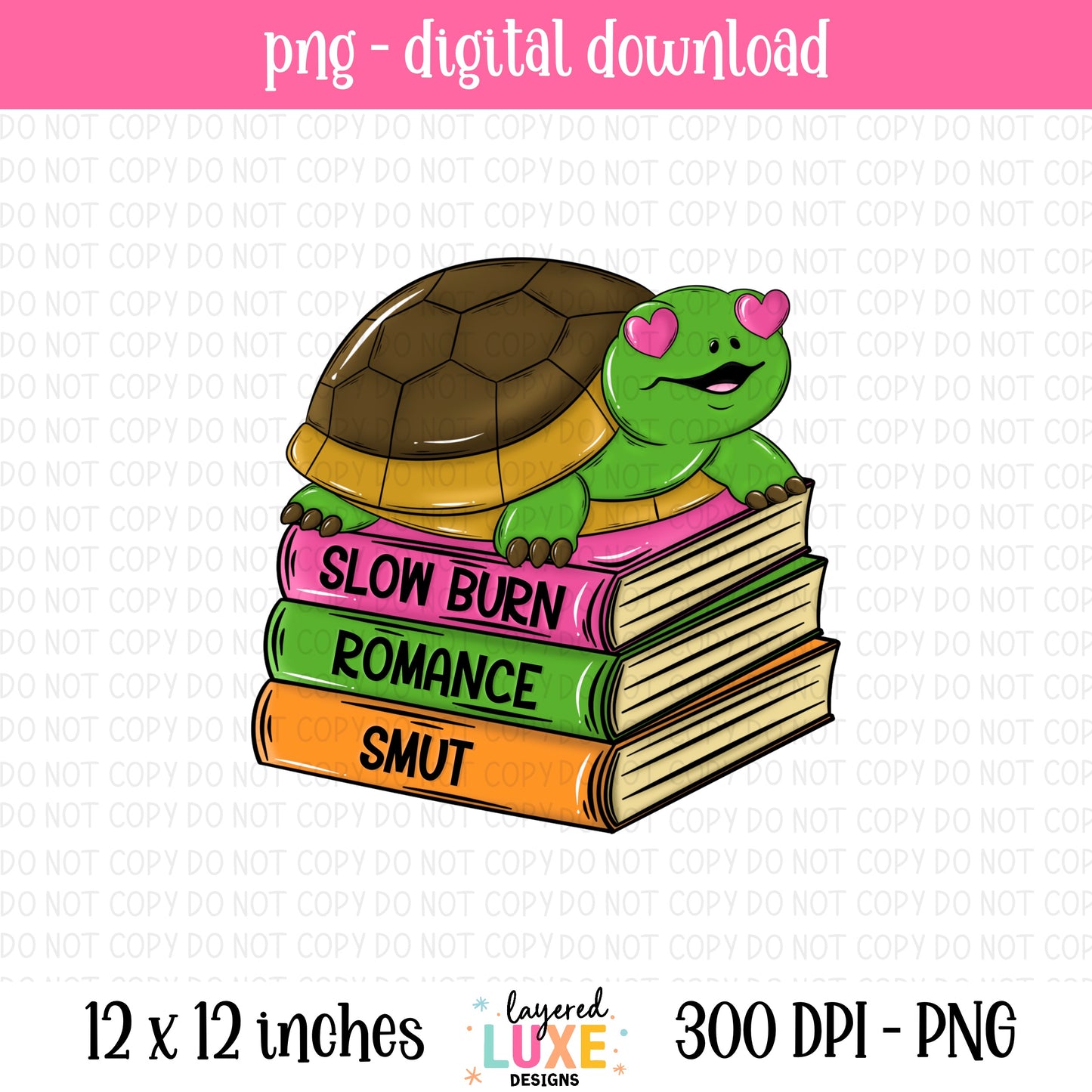 Slow Burn Turtle PNG File