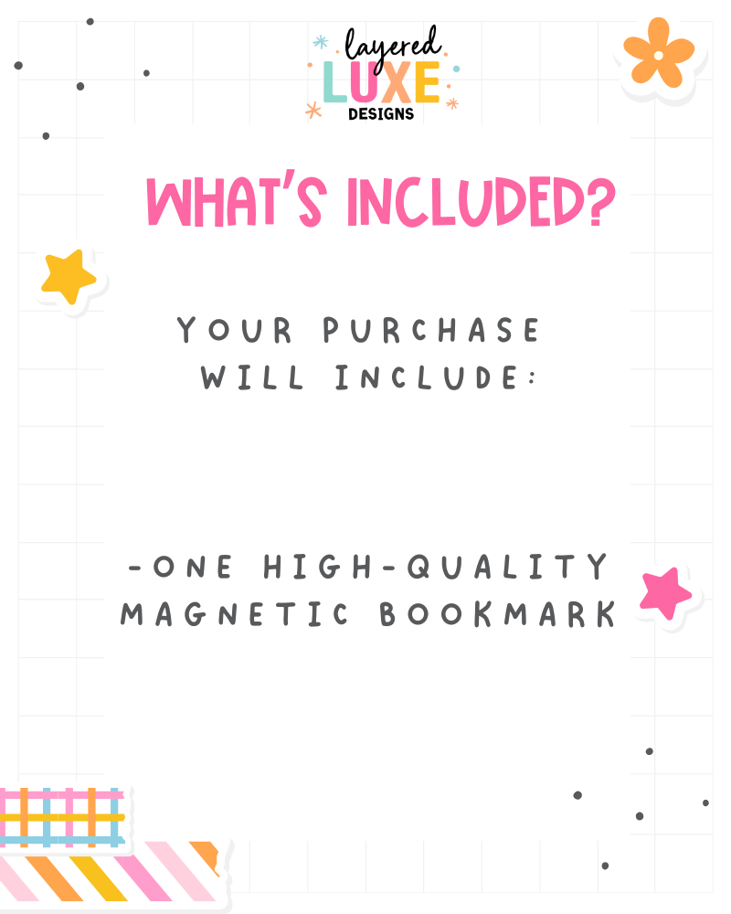 Ssh I'm Like Literally Reading Magnetic Bookmark