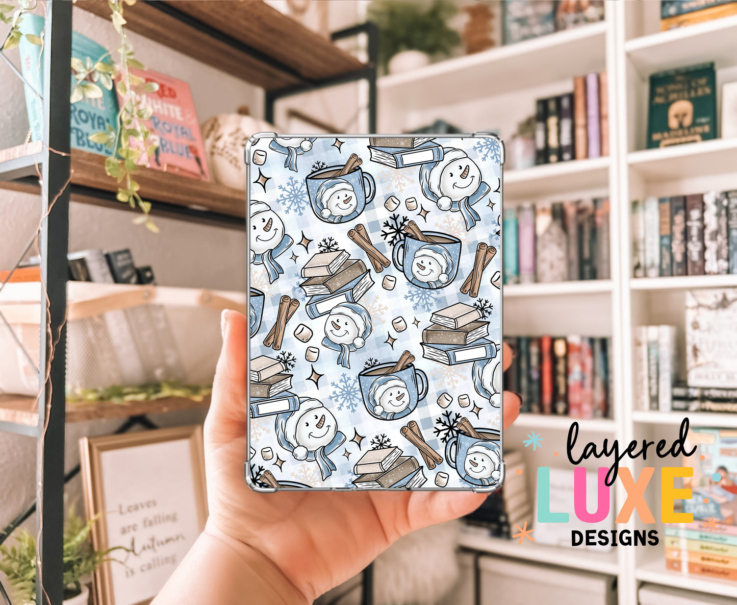 Books and Cocoa Kindle Insert