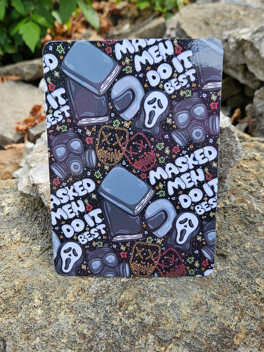 Masked Men Do It Best Kindle Insert VIP