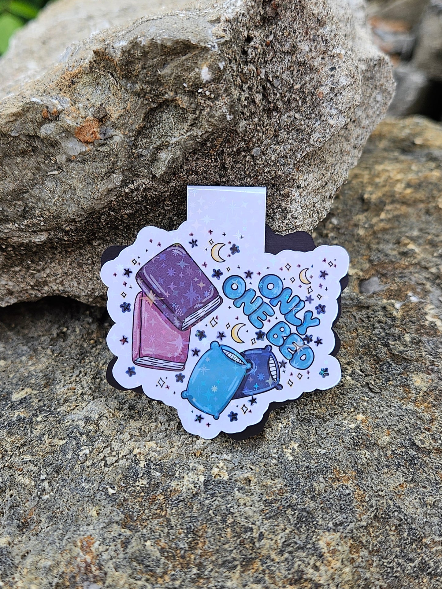 Only One Bed Magnetic Bookmark