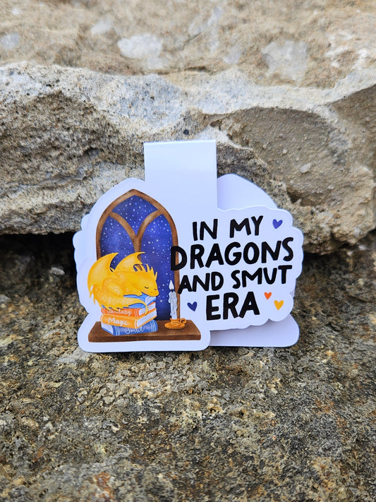 In My Dragons and Smut Era Magnetic Bookmark