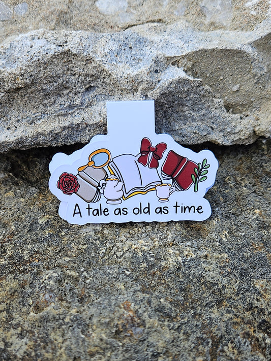A Tale as Old as Time Magnetic Bookmark