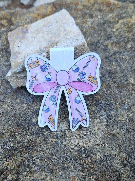 Fantasy Bow Magnetic Bookmark