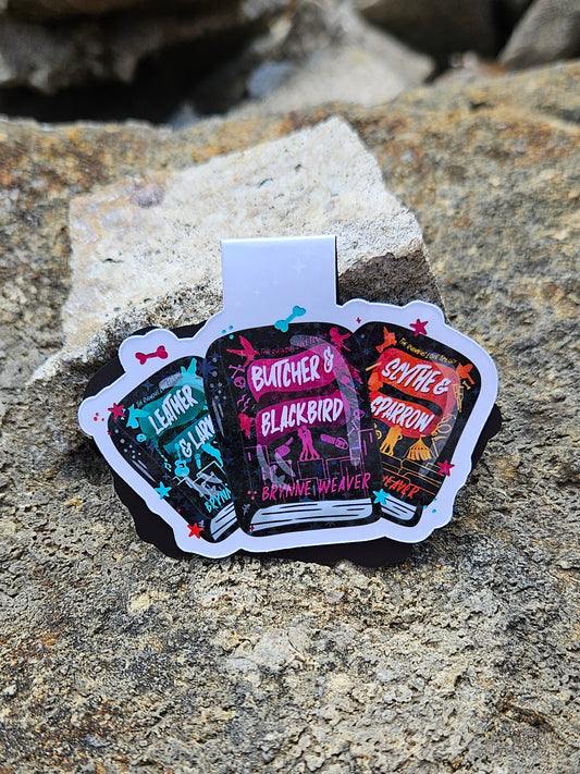 Butcher and B Magnetic Bookmark