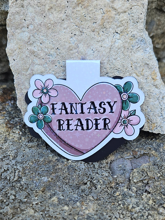 Fantasy Reader Magnetic Bookmark