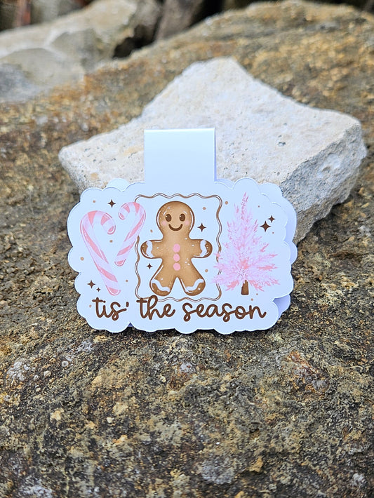 Tis the Season Magnetic Bookmark