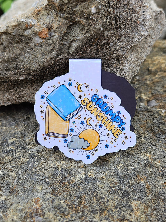 Grumpy Sunshine Magnetic Bookmark