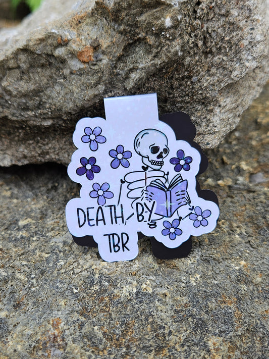 Death by TBR Magnetic Bookmark