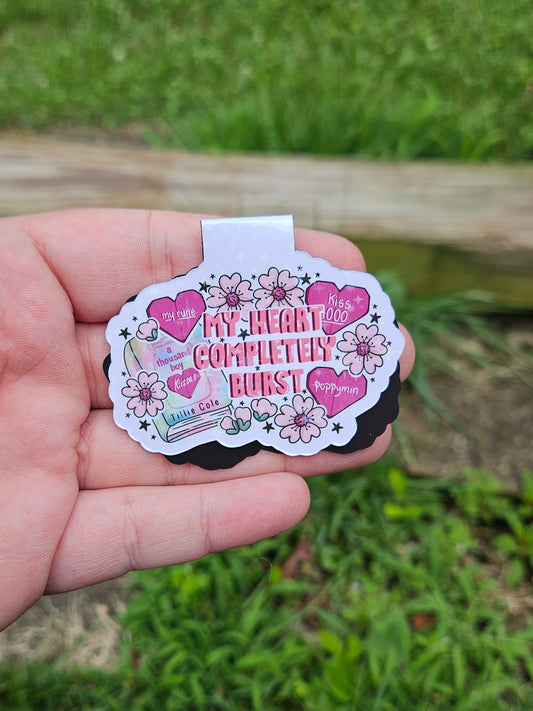 1000 Kisses Magnetic Bookmark