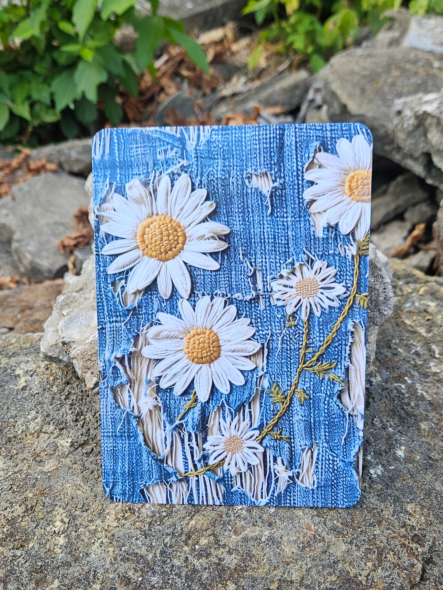 Denim Daisies Kindle Insert