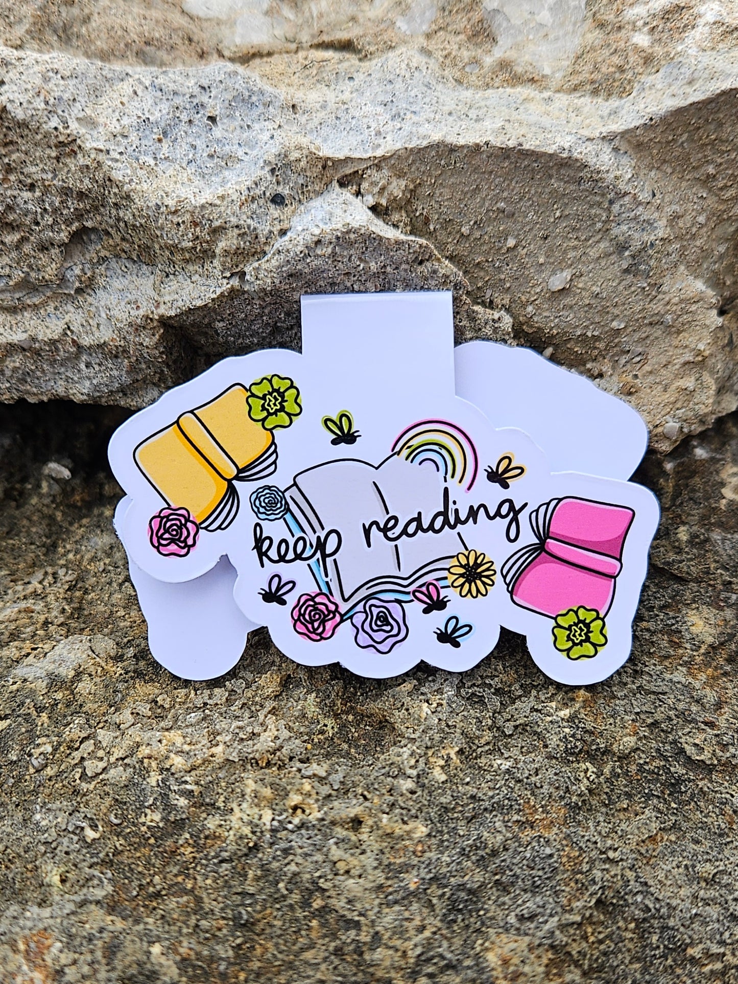 Keep Reading Magnetic Bookmark