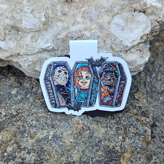 Jason Bats Magnetic Bookmark VIP