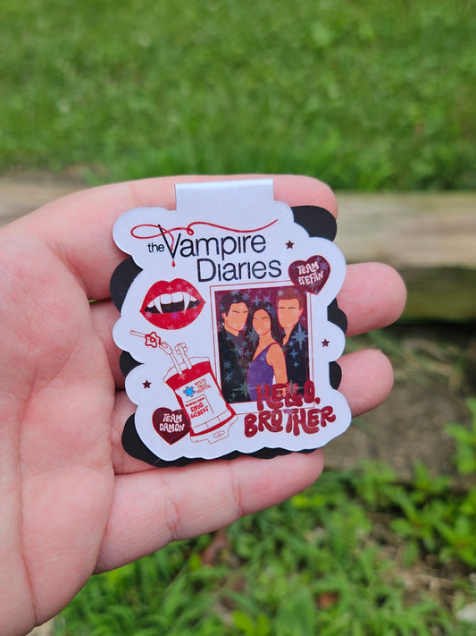 Vampire Show Magnetic Bookmark