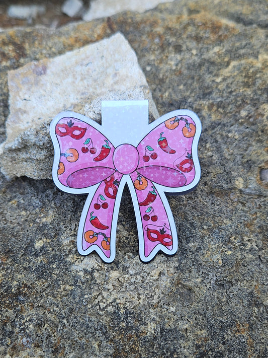 Smut Bow Magnetic Bookmark