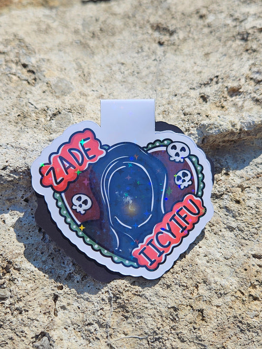 Stalker Romance Heart Magnetic Bookmark VIP