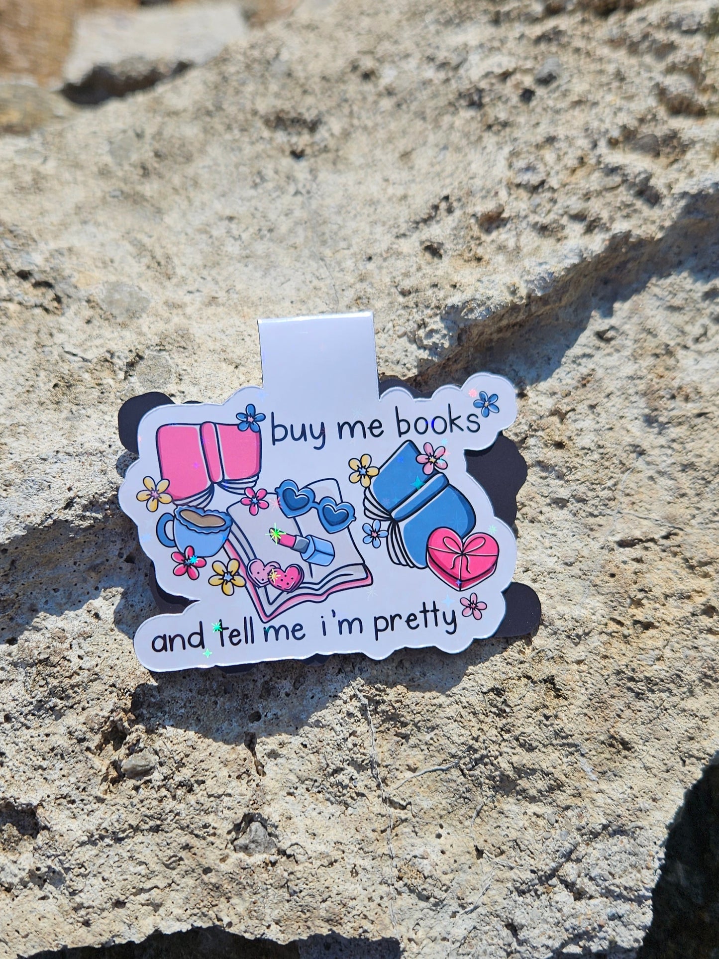 Buy Me Books Magnetic Bookmark