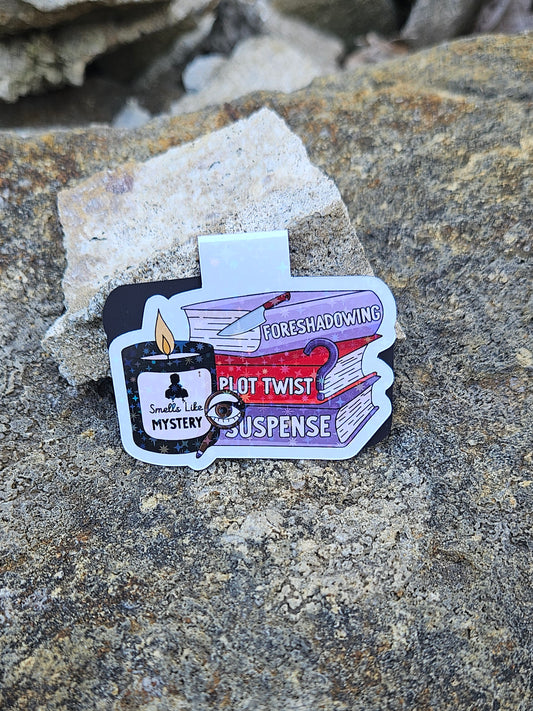 Smells Like Mystery Magnetic Bookmark